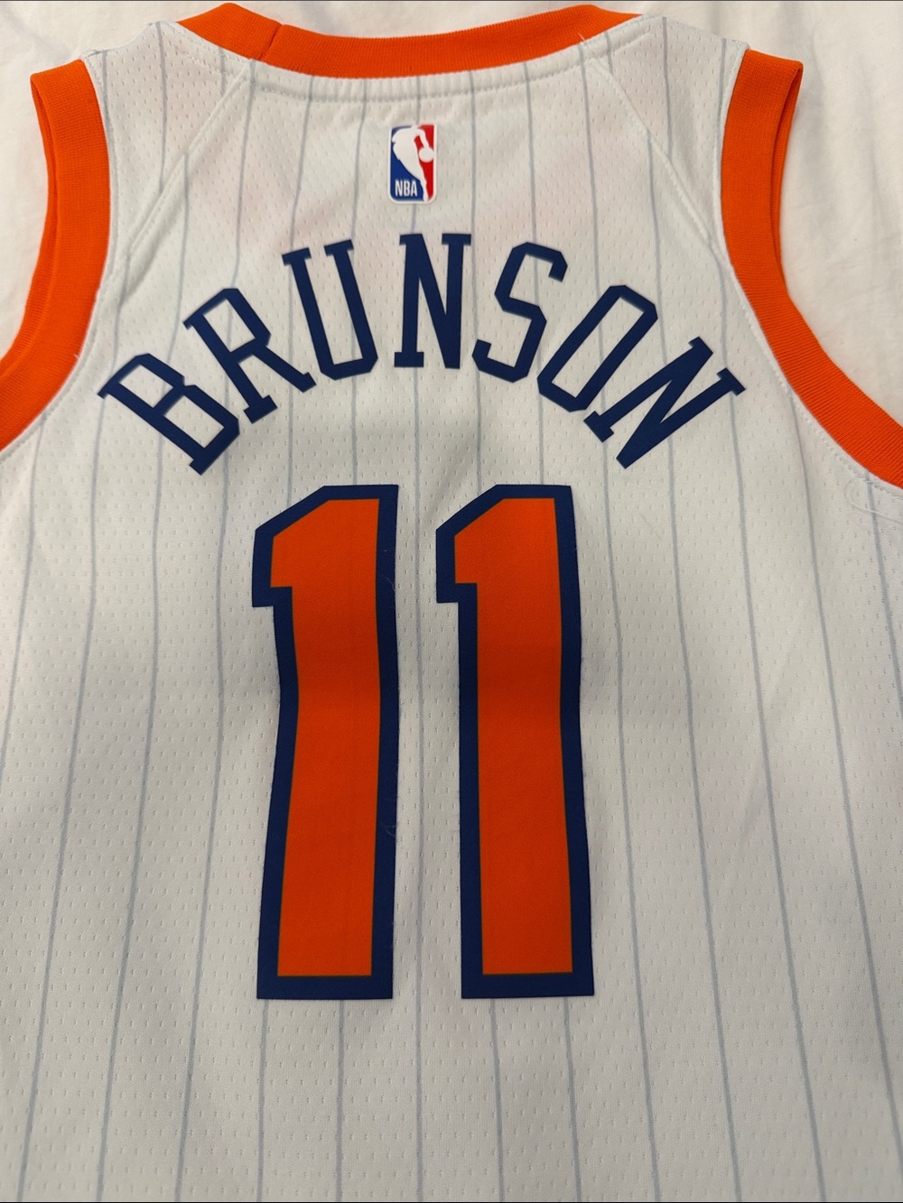 Knicks Brunson #11 City Edition Jersey - Picture 3 of 6